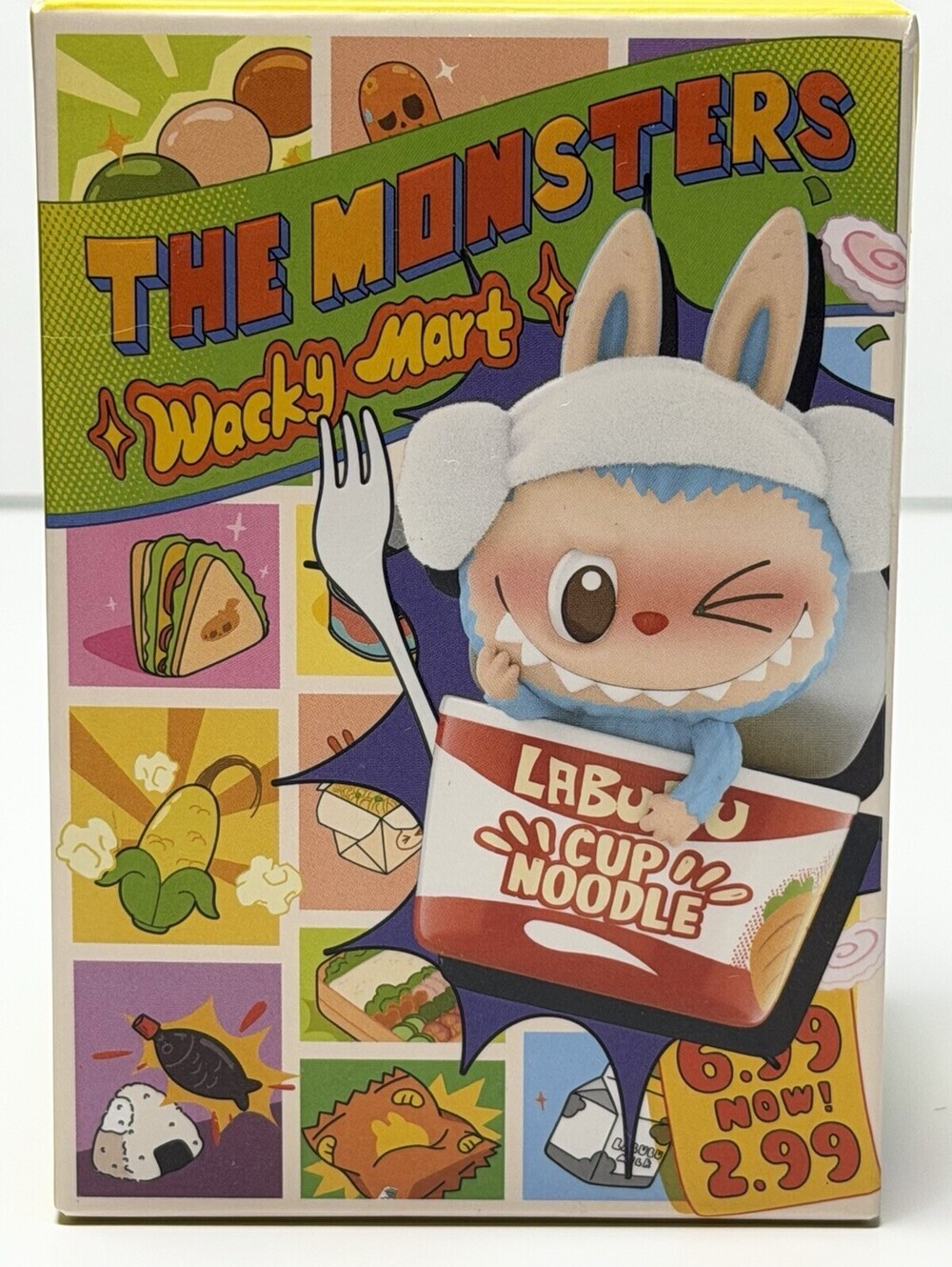 POP MART Labubu Wacky Mart Chow Mein The Monsters Figure Confirmed Authentic